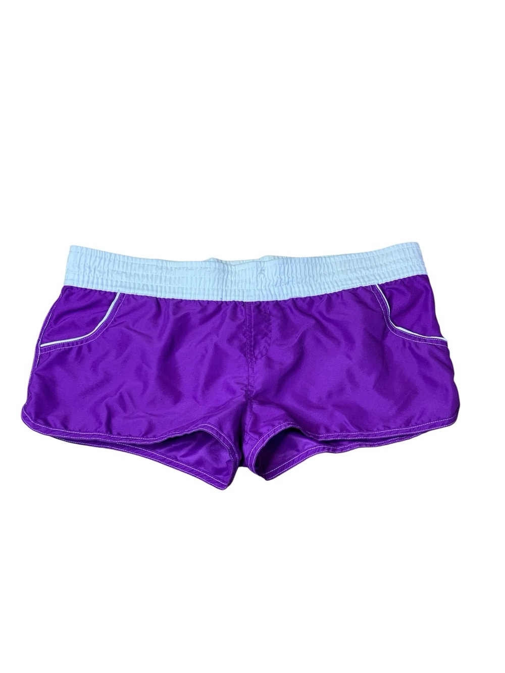 g:21 Purple Athletic Shorts – Size Medium – Comfy Summer Activewear